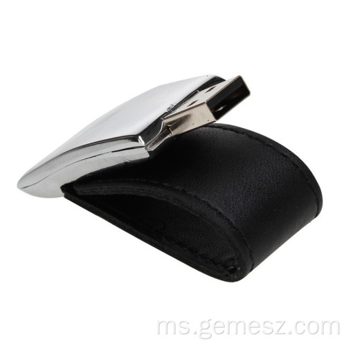 Emboss LOGO Leather USB Stick USB 3.0 2.0